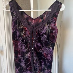 Vintage tank top corset